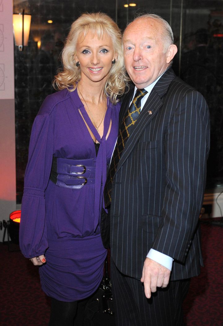 Debbie McGee with late husband Paul Daniels