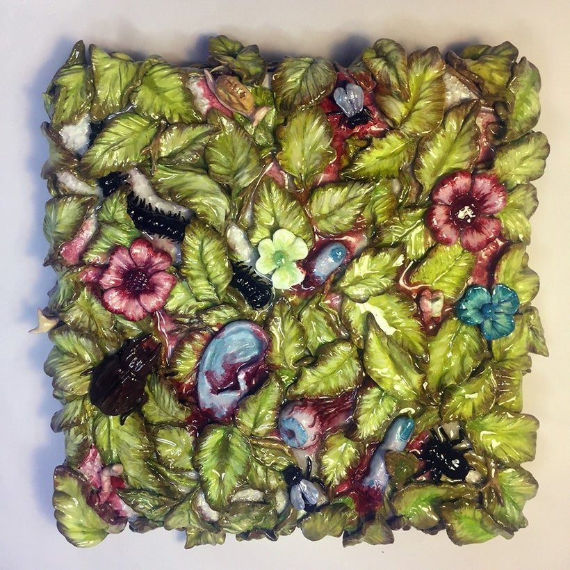 Writers note: I bought this piece at a recent Art Collectors Starters Kit Event. It is by artist, Elizabeth McGrath. 