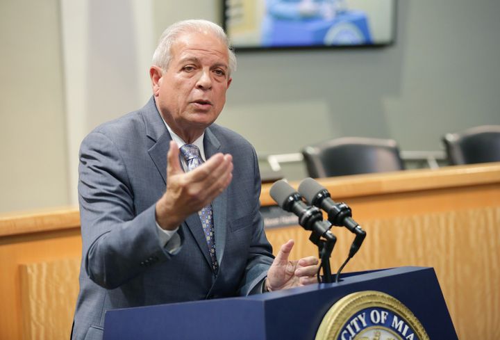Miami Mayor Tomas Regalado is pictured in 2014.