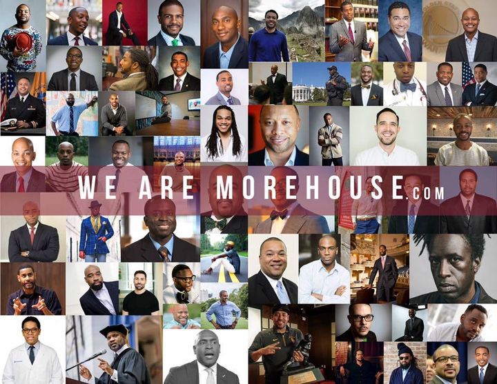A collage of Joshua and David generation alumni featured at WeAreMorehouse.com