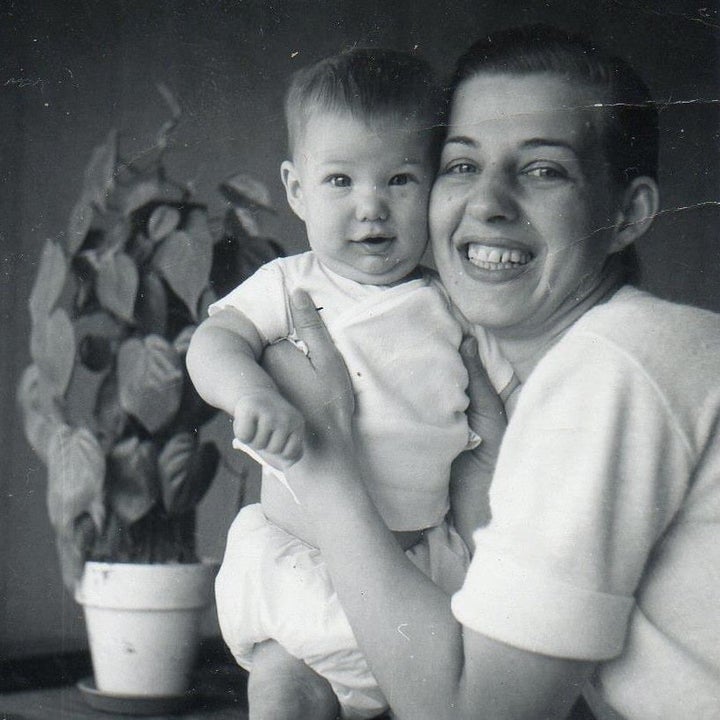 Me with my Mom at age 4 months