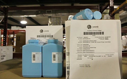 <p><strong>Supplies are shipped to Third World countries.</strong></p>