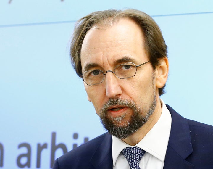 Zeid Ra'ad Al Hussein, U.N. High Commissioner for Human Rights, took the government in Myanmar to task for its treatment of M