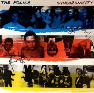 The Police: Synchronicity (1983)signed by Sting, Andy Summers