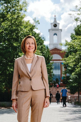 Gloria Cordes Larson is the President of Bentley University and author of <em>PreparedU: How Innovative Colleges Drive Studen