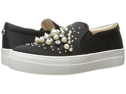 sneakers with pearls on them