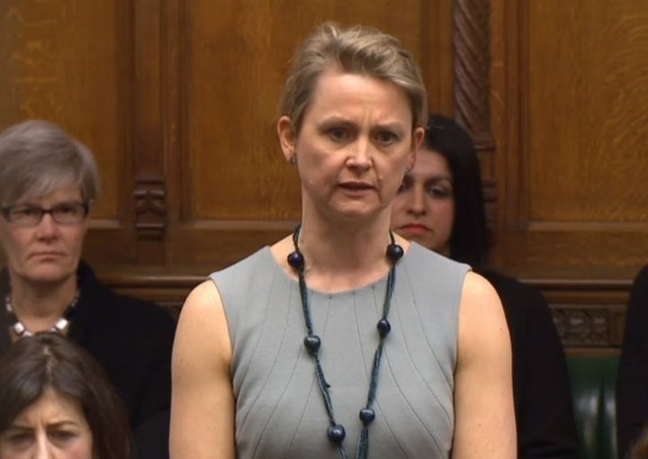 Yvette Cooper said the government's response was 'not good enough'.