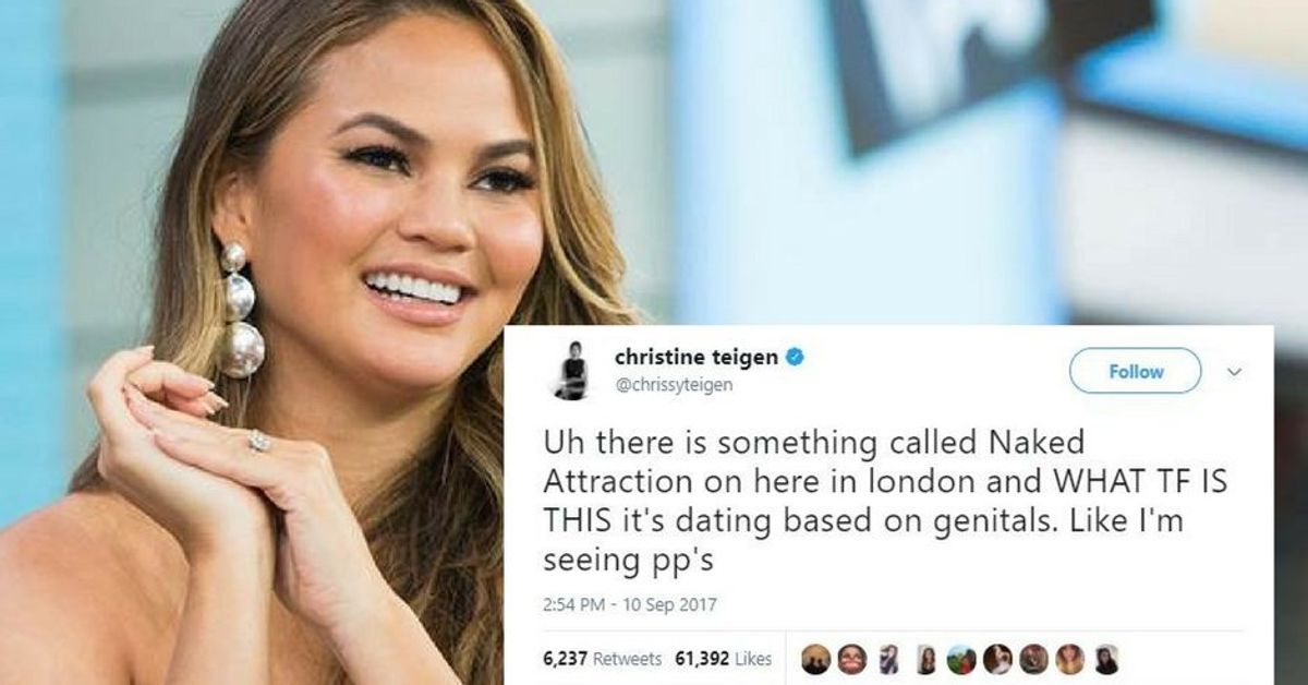 Chrissy Teigen Is All Of Us Watching A Weird Naked Dating Game Show Huffpost Life 4515