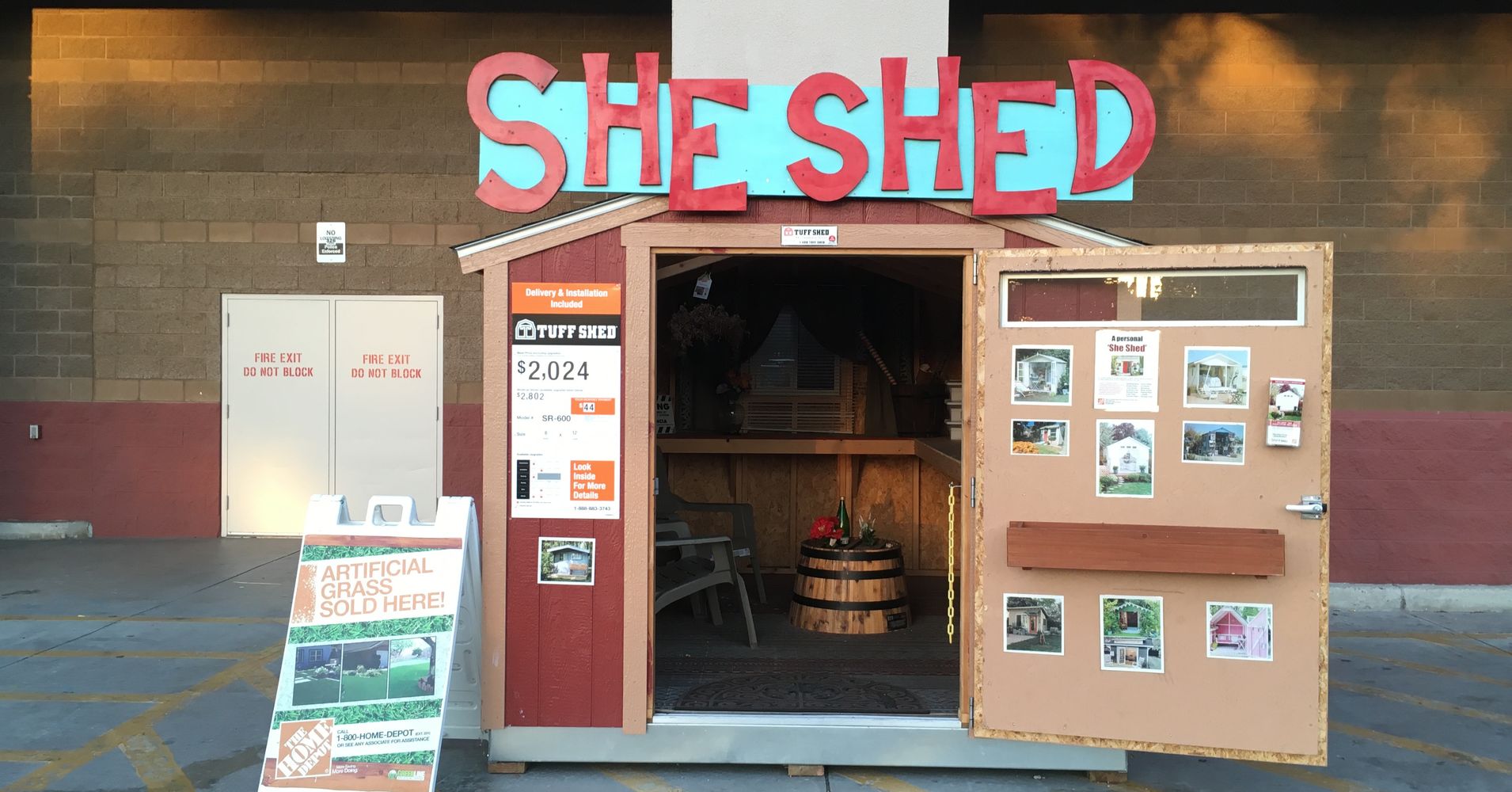 an open letter to home depot on 'she sheds' huffpost