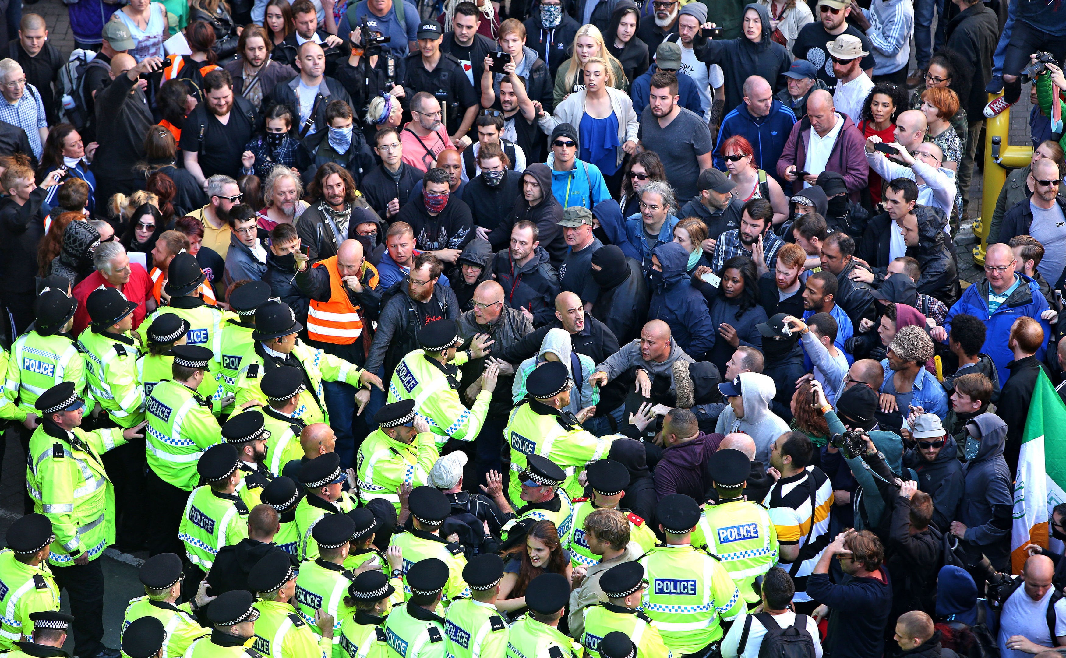 Three men charged with terror offences in neo-Nazi probe
