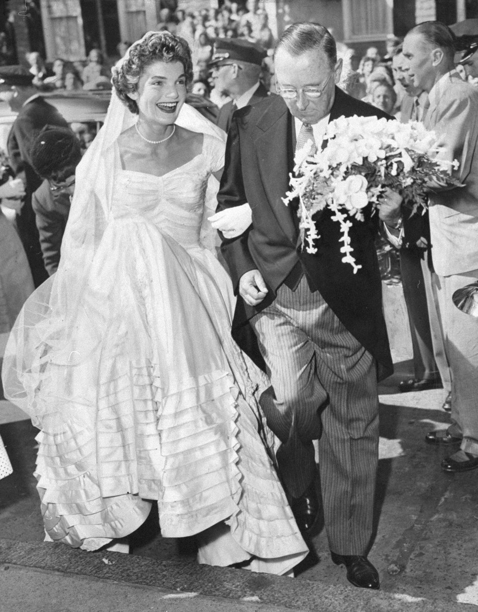 Jackie Kennedy s Wedding Dresses Still Make Us Swoon Both Of Them