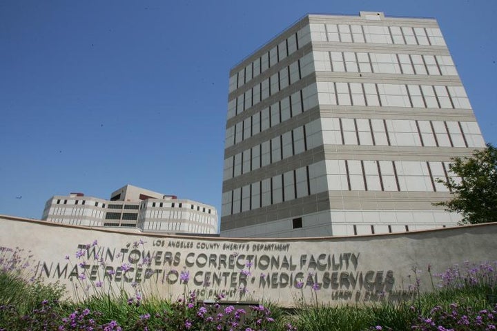 The Los Angeles County Main Jail, nicknamed “Twin Towers,” in 2007