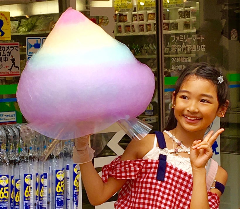 Totti Candy Factory spins cotton candy to impressive heights.