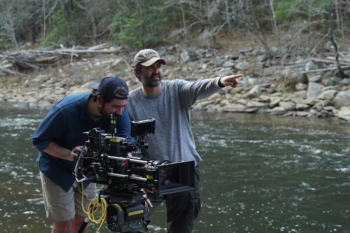 Director Greg Yaitanes on location. 