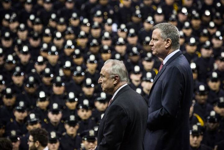 Mayor de Blasio and Bill Bratton oversee the nation’s largest police force.