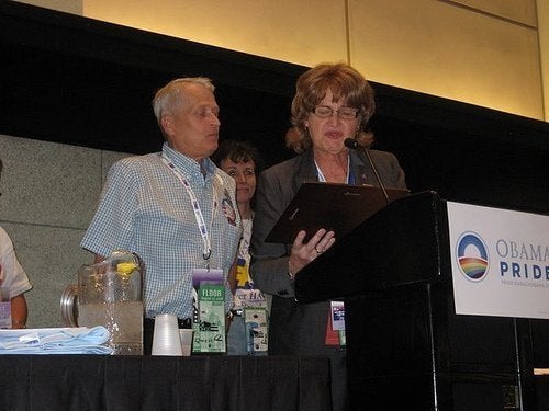Rick receives 2008 Jane Fee Award DNC Denver Convention