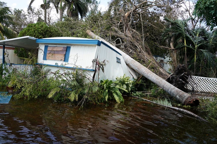 Record levels of flooding ravaged parts of Florida including Key Biscayne, pictured above.