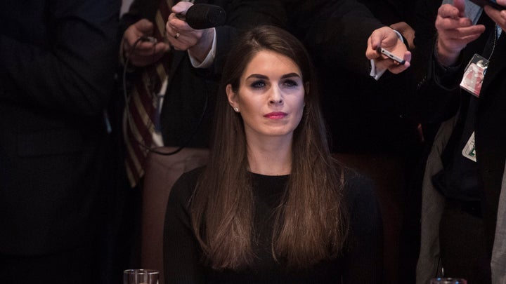 Hope Hicks, who was serving as interim communications director at the White House, has been named to the position on a permanent basis.