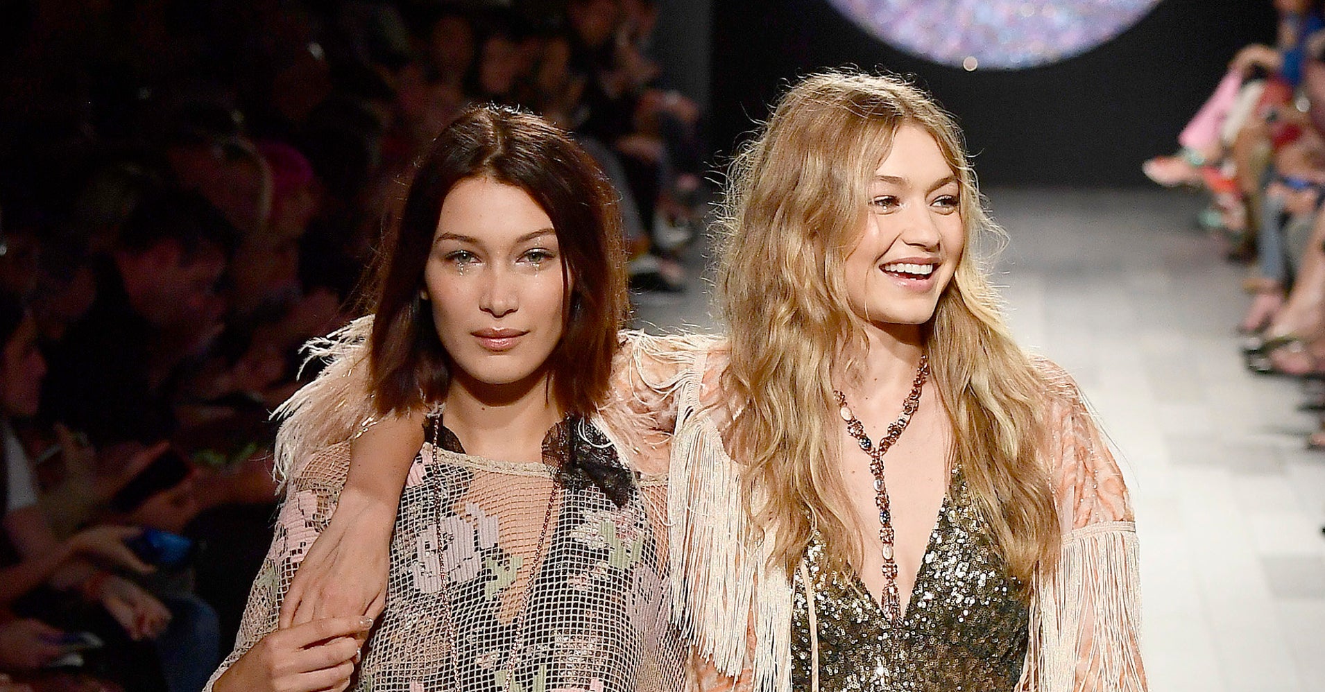 Watch Gigi Hadid Walk The Runway In Just One Shoe HuffPost