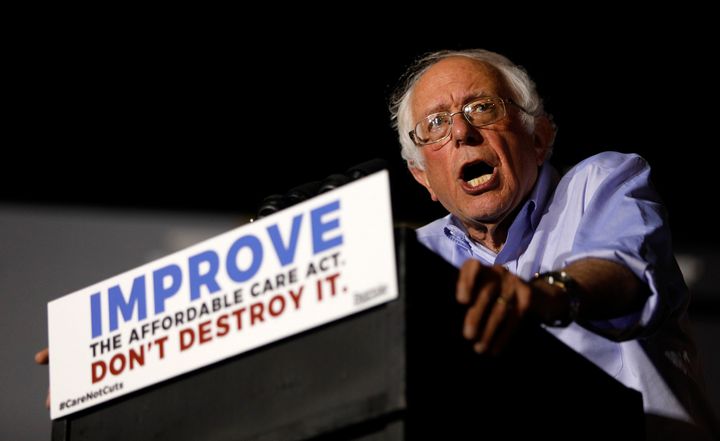 Sen. Bernie Sanders (I-Vt.) plans to unveil a new version of his "Medicare-for-all" proposal Wednesday.