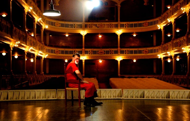 Ferran Rañé as Charlie Rivel in The Clown and the Führer 