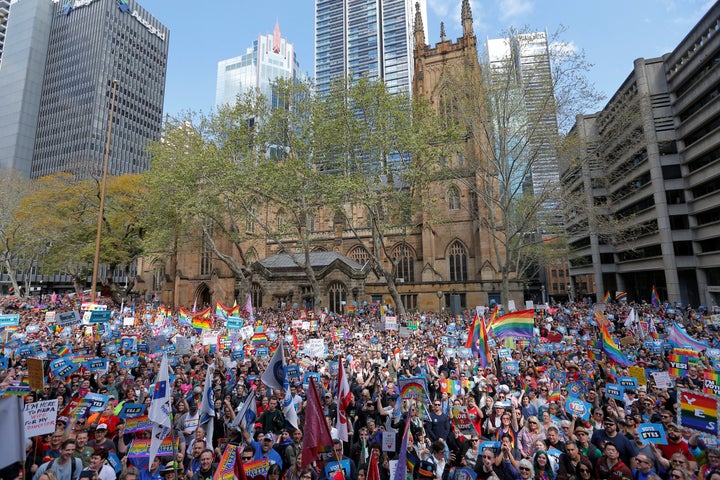 "What we want is to see Australians united in marriage equality and united in fairness for all Australians," Kerryn Phel