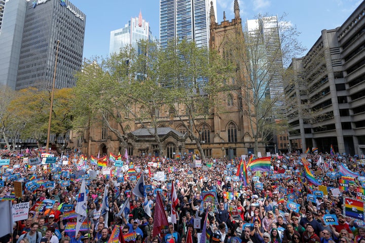 "What we want is to see Australians united in marriage equality and united in fairness for all Australians," Kerryn Phelps, the former chief of the Australian Medical Association, said. 