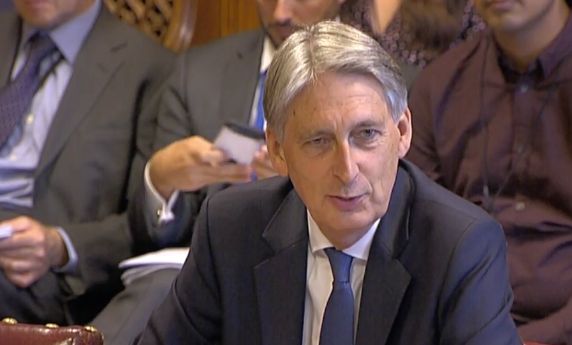 Philip Hammond admitted trade will not be as ‘frictionless’ as it is now when appearing before a Lords committee.