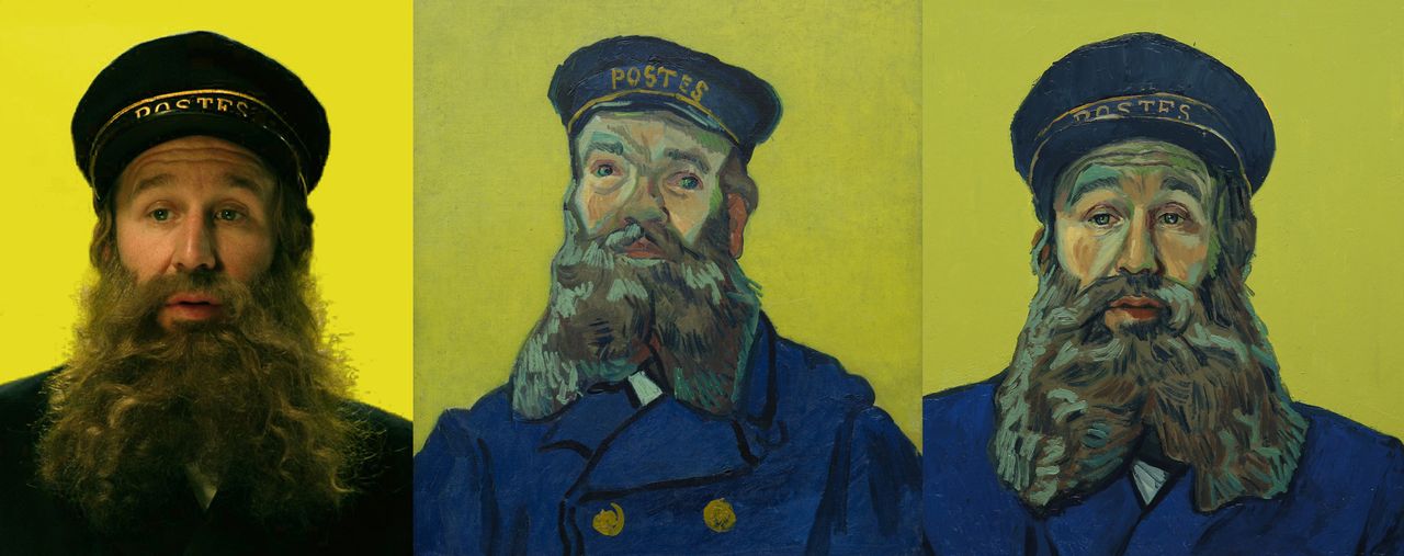 Chris O’Dowd as Postman Roulin in "Loving Vincent." In the film, the postman sends his son, Armand Roulin, on a quest to deliver a letter and find out what really happened to van Gogh.