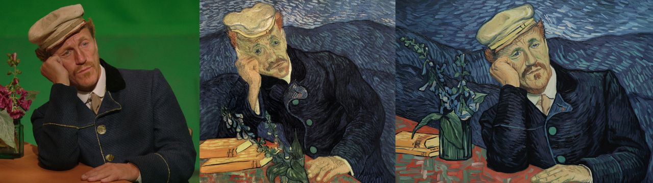 Jerome Flynn as Dr. Gaschet. "Dr. Paul Gachet was passionately involved with the bohemian world of the impressionist artists of Paris," a description on the website for "Loving Vincent" reads. "He was a physician to many painters including Cezanne, and became van Gogh’s doctor in Auvers-sur-oise after Vincent left the Saint Remy asylum, following a recommendation from Camille Pissarro to Vincent’s brother Theo. Vincent lived in Auvers so he could be treated by Dr. Gachet from May 1890 until his death in July that year."