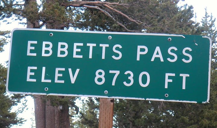 Top of Ebbetts Pass