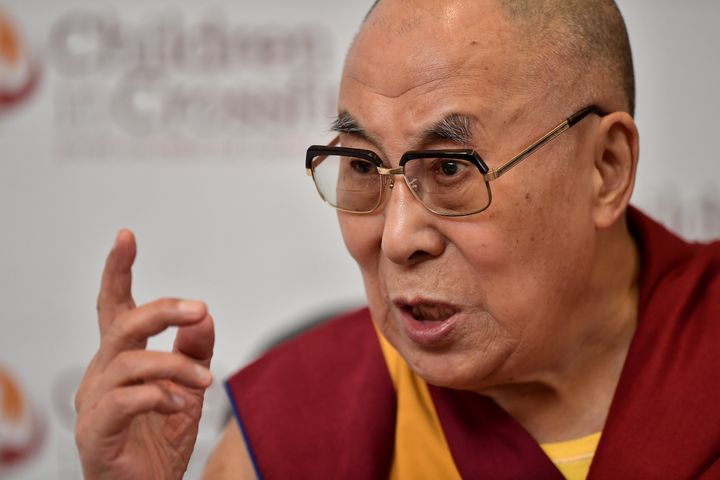 “Buddha [would have] definitely helped those poor Muslims," the Tibetan spiritual leader said.