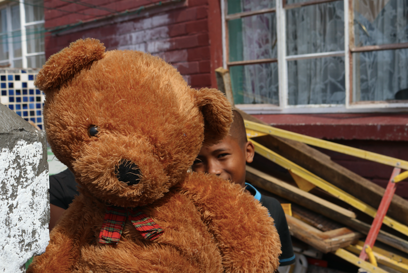 <em>It could have been any child from Hangberg hiding in the rubble today that the police shot at.</em>