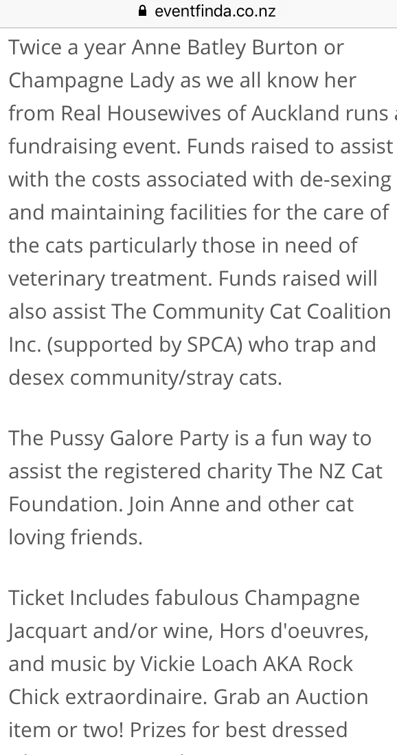 <p>From a past Pussy Galore party invitation </p>