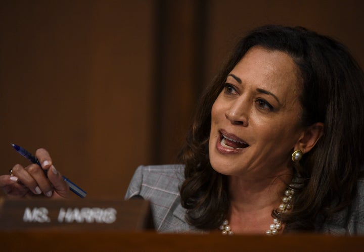 Sen. Kamala Harris (D-Calif.) was the first senator to publicly announce her support for Bernie Sanders' single-payer proposal.