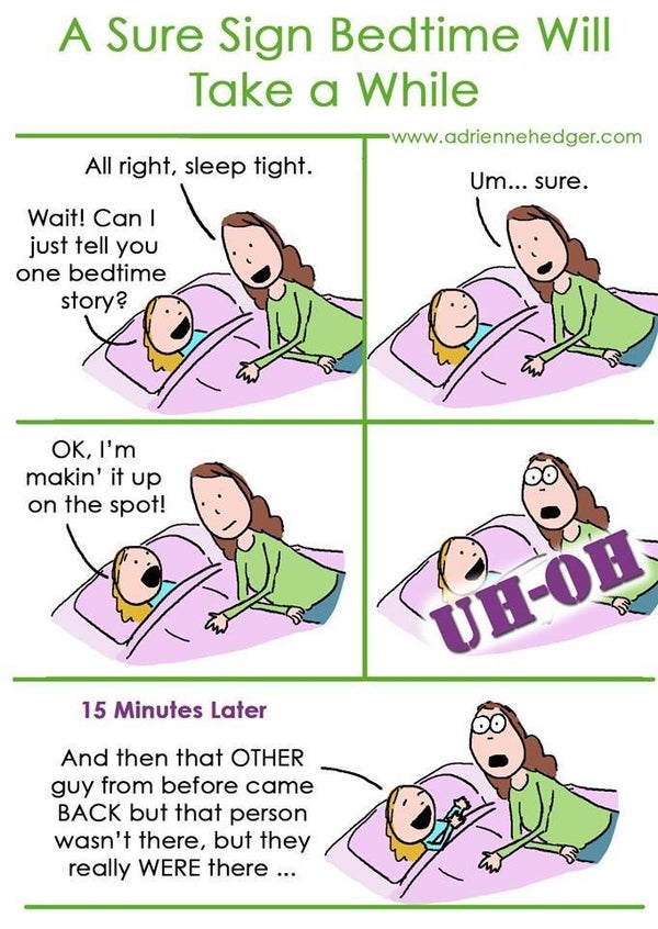 31 Comics That Capture The NeverEnding Struggle That Is Bedtime HuffPost