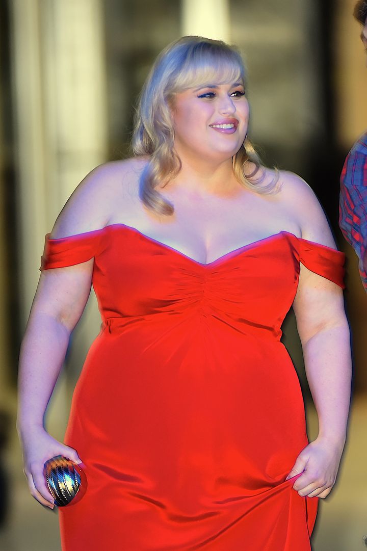 Rebel Wilson, pictured last month on the set of "Isn't It Romantic," said her lawsuit "wasn't about the money."