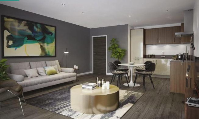 <strong>It boasts open-plan living space </strong>