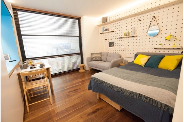 <strong>One of the test flats built in U+I’s office</strong>