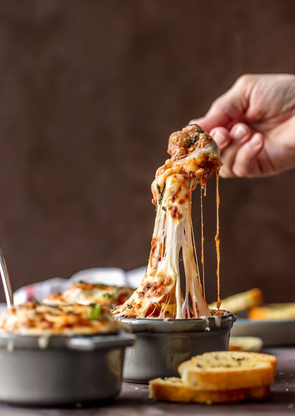 Cheesy Meatball Parmesan Soup