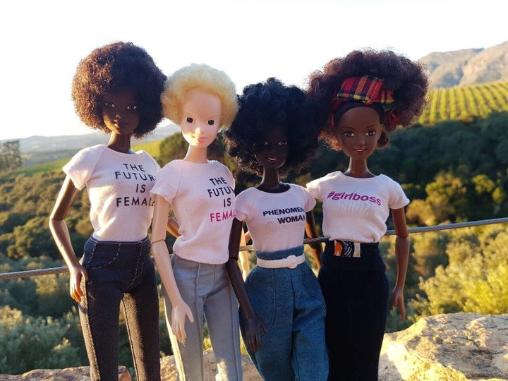 Like the other dolls in Bryan’s Afro-Caribbean-inspired line, Alexa has a storyline in her imaginary Malaville world and isan artist. 