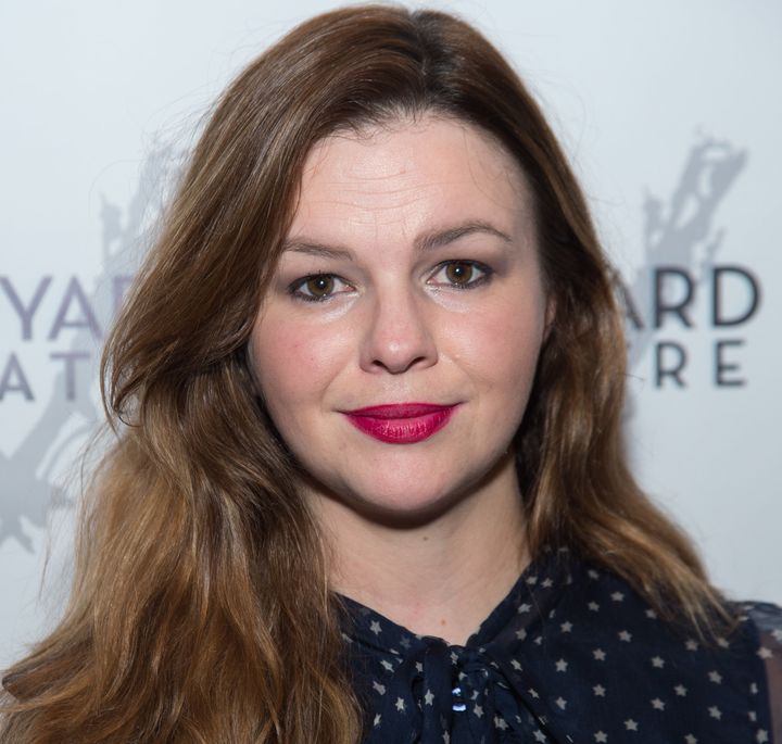 Actress Amber Tamblyn attends 'Can You Forgive Her?' Opening Night at the Vineyard Theatre on May 21, 2017 in New York City.