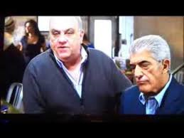 Frank Vincent, right, with Vincent Curatola. Aka Phil Leotardo with Johnny Sack.