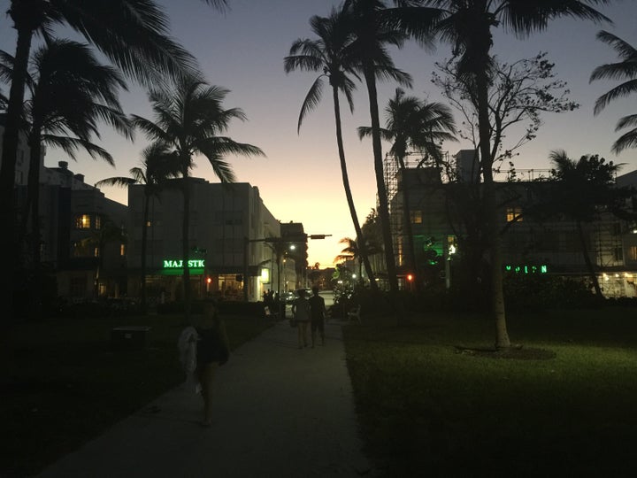 The city of Miami Beach ordered residents to evacuate the barrier island before Hurricane Irma hit Florida over the weekend. But just days after the storm, residents had returned to the beachside boardwalk in South Beach -- bringing with them a renewed sense of normalcy.