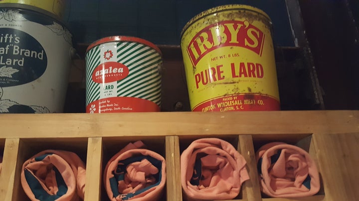 When our grandmamas were little girls and houses didn’t have central air, lard was sold by the can.