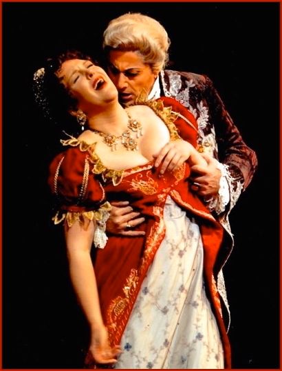 As Tosca with Lado Ataneli as Scarpia. San Fransisco Opera, June 2009