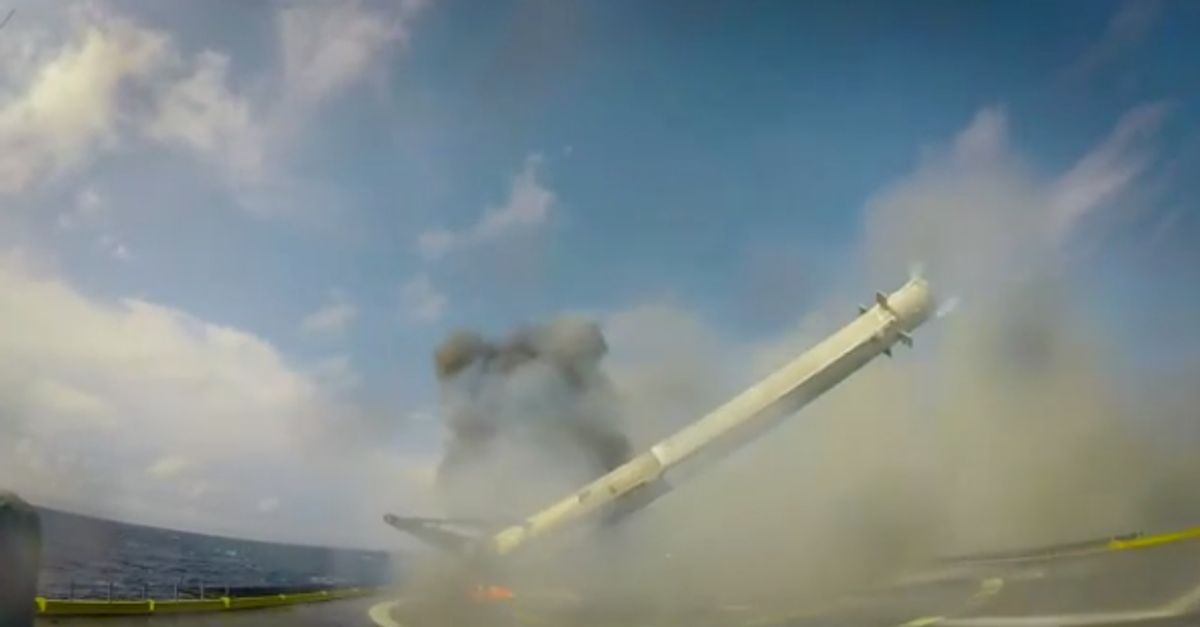 Elon Musk Reveals Hilarious SpaceX Blooper Reel Of Explosive Landings ...