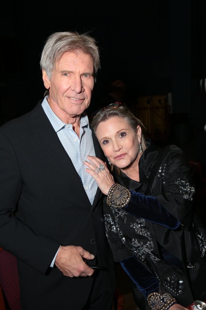 Harrison and Carrie in 2015 