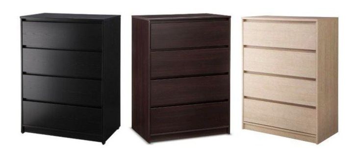 Target is recalling its Room Essentials 4-drawer dressers in three colors: black, espresso and maple.