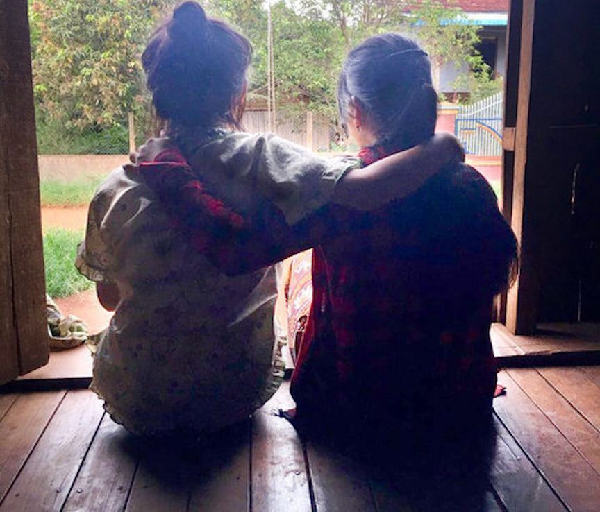 Mona* and her sister managed to get out of China, but their troubles aren't over back home in Cambodia.